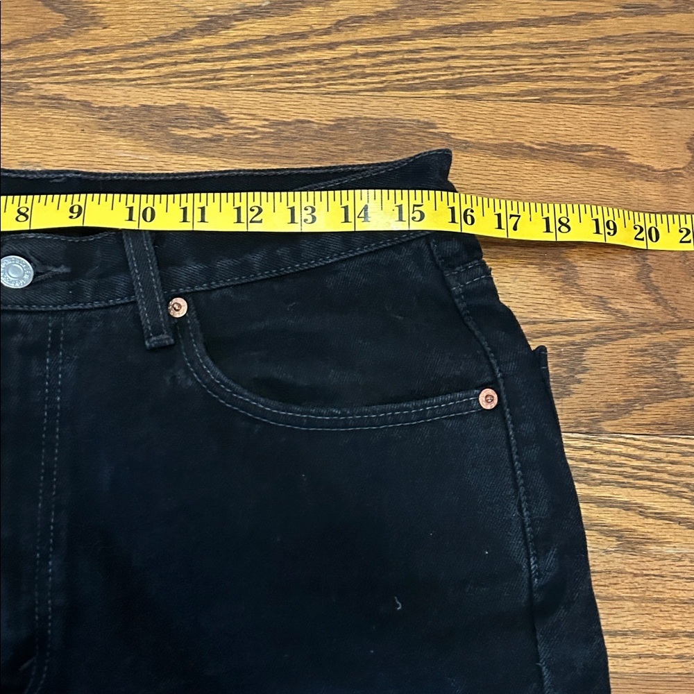 Vintage Levi’s 550 Relaxed Fit Jeans 34x30 Black Blank Tab - Picture 12 of 16